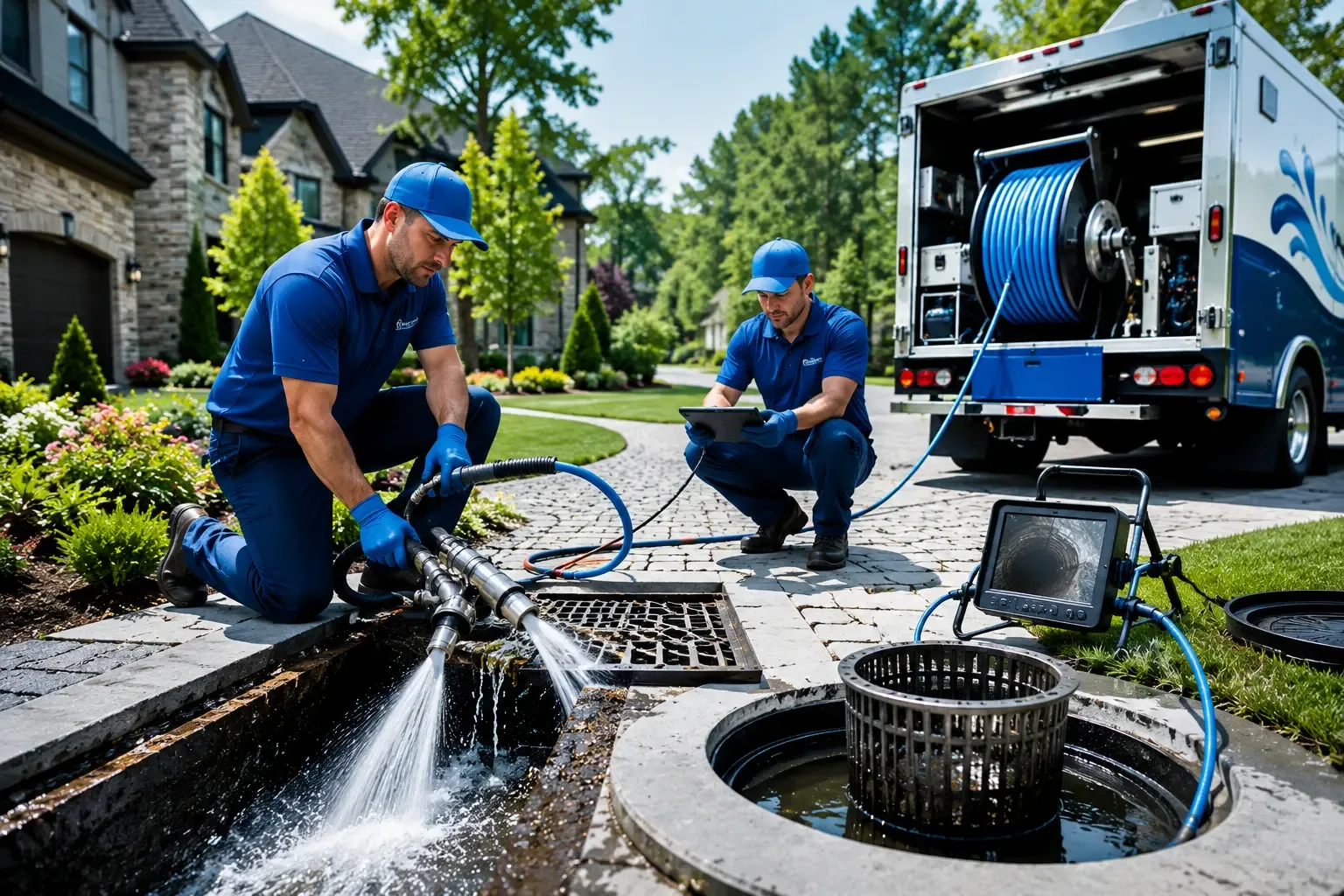 Local outdoor drain cleaning professionals in Lueders, TX