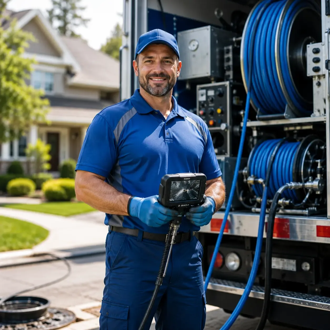 Local outdoor drain cleaning specialists in Lueders, TX